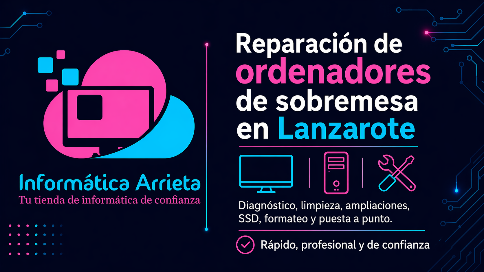 Reparación de ordenadores de sobremesa