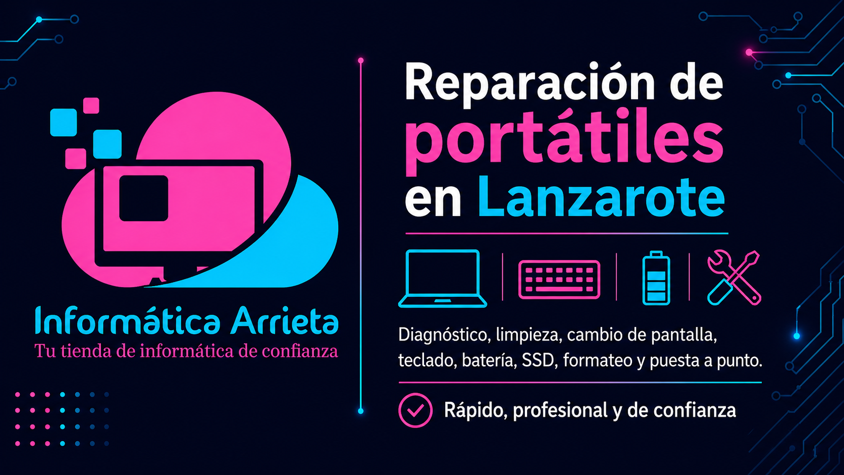Reparación de portátiles