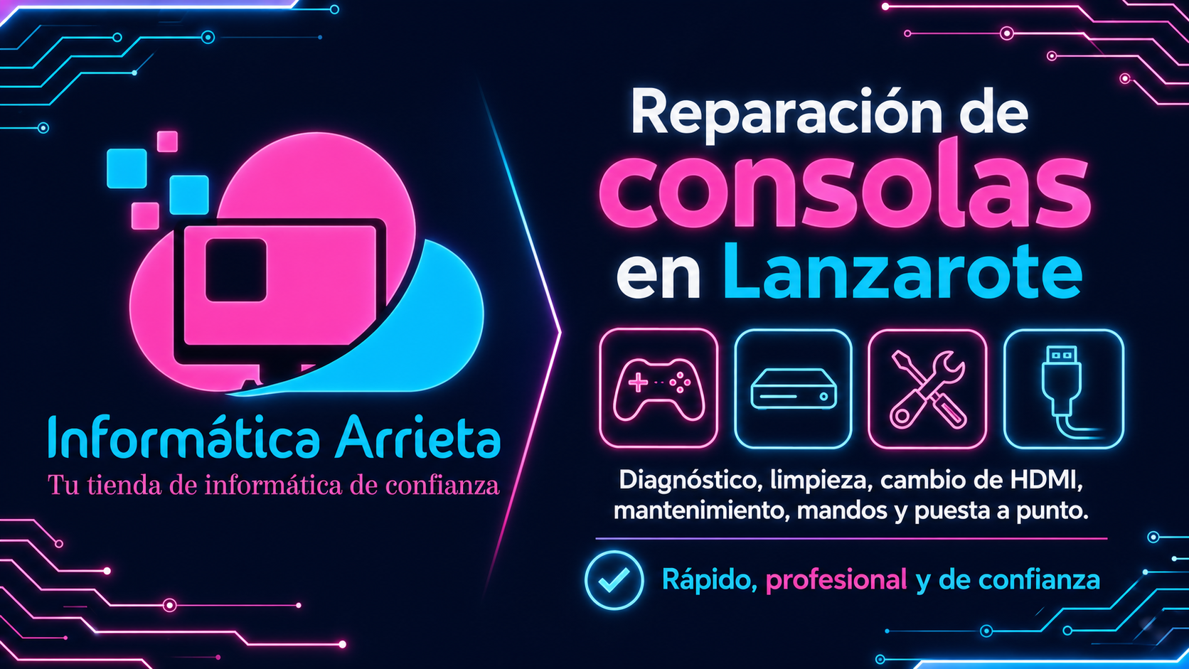 Reparación de consolas